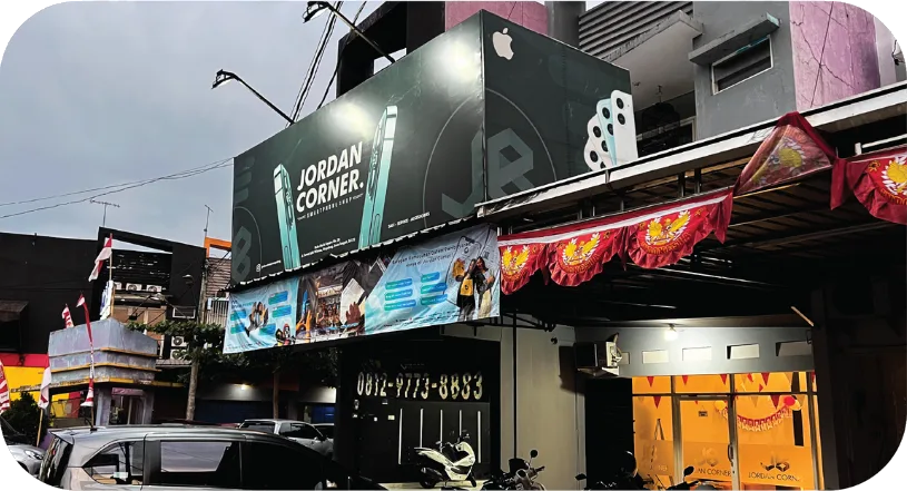 Tampak depan Cabang Magelang
